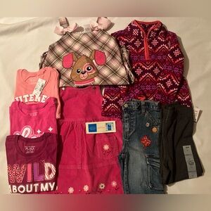 Girls' Clothing Bundle Included Is Shirts Dresses Jackets And Pants Size 3T